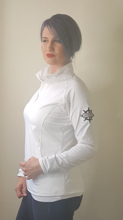 Long Sleeved half zip pullover