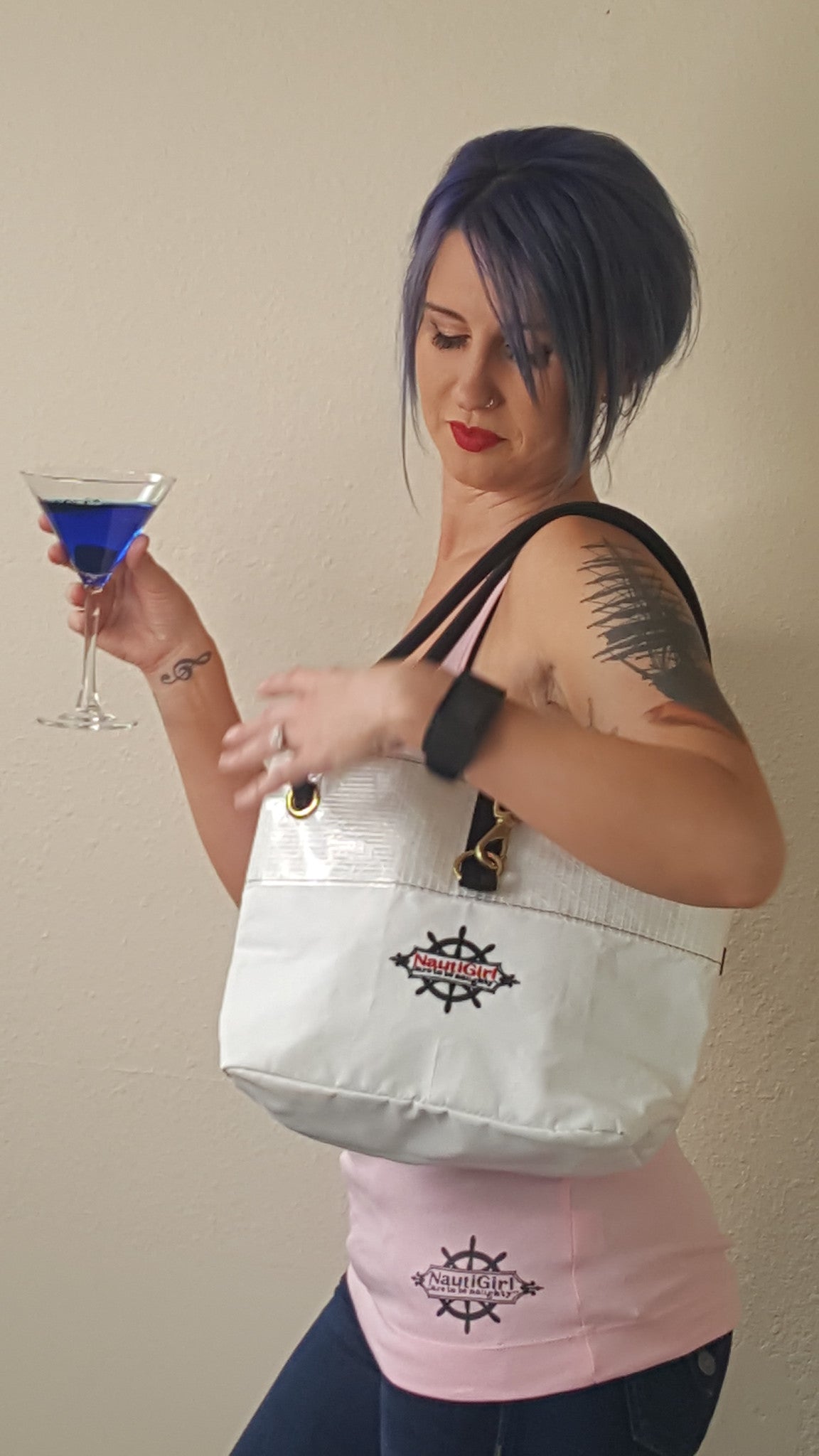 NautiGirl Pretty in Pink Tank top