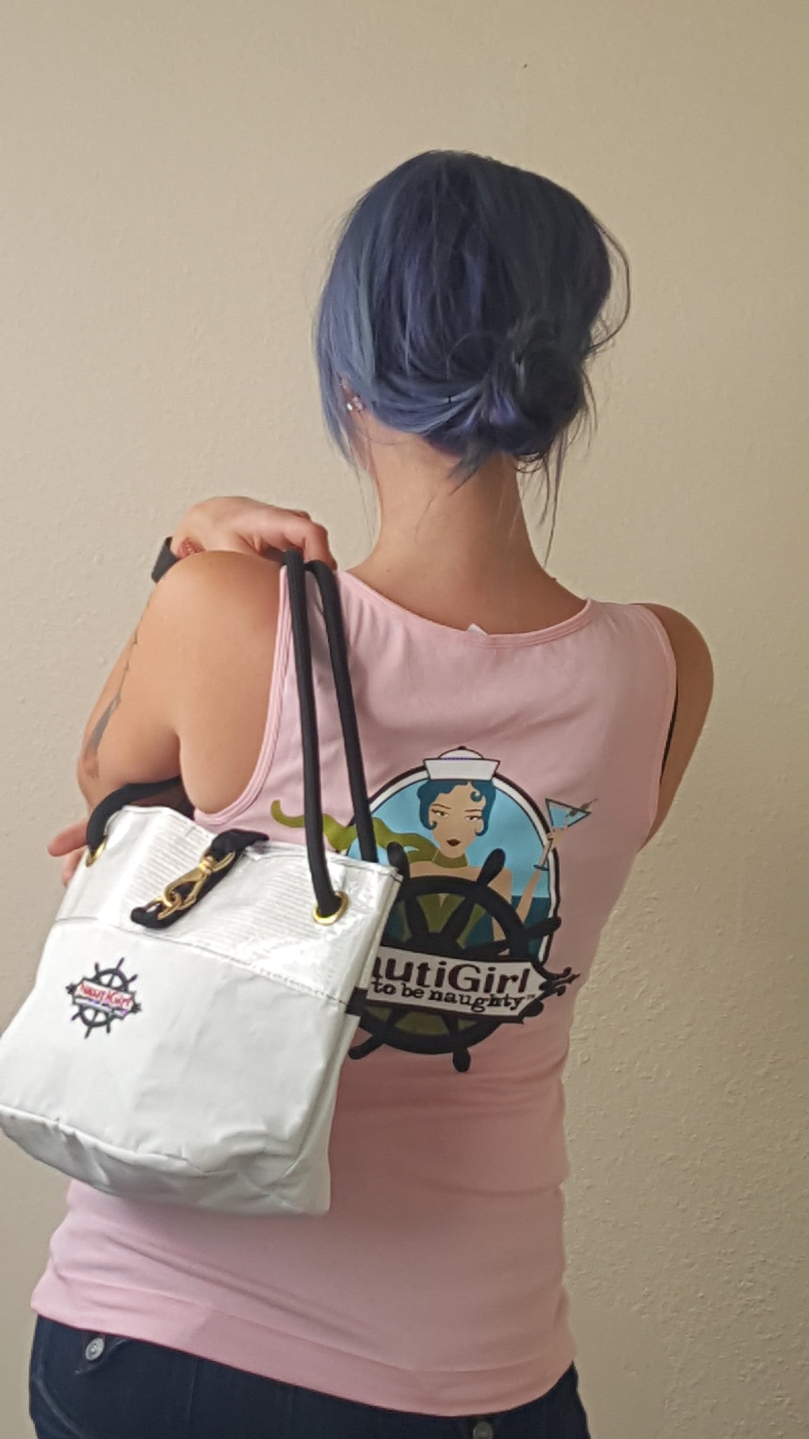 NautiGirl Pretty in Pink Tank top