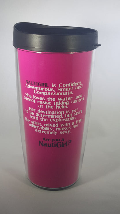 NautiGirl Travel Tumblers made in the USA