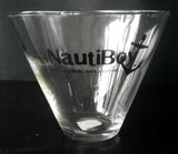 NautiBoy stemless martini glass