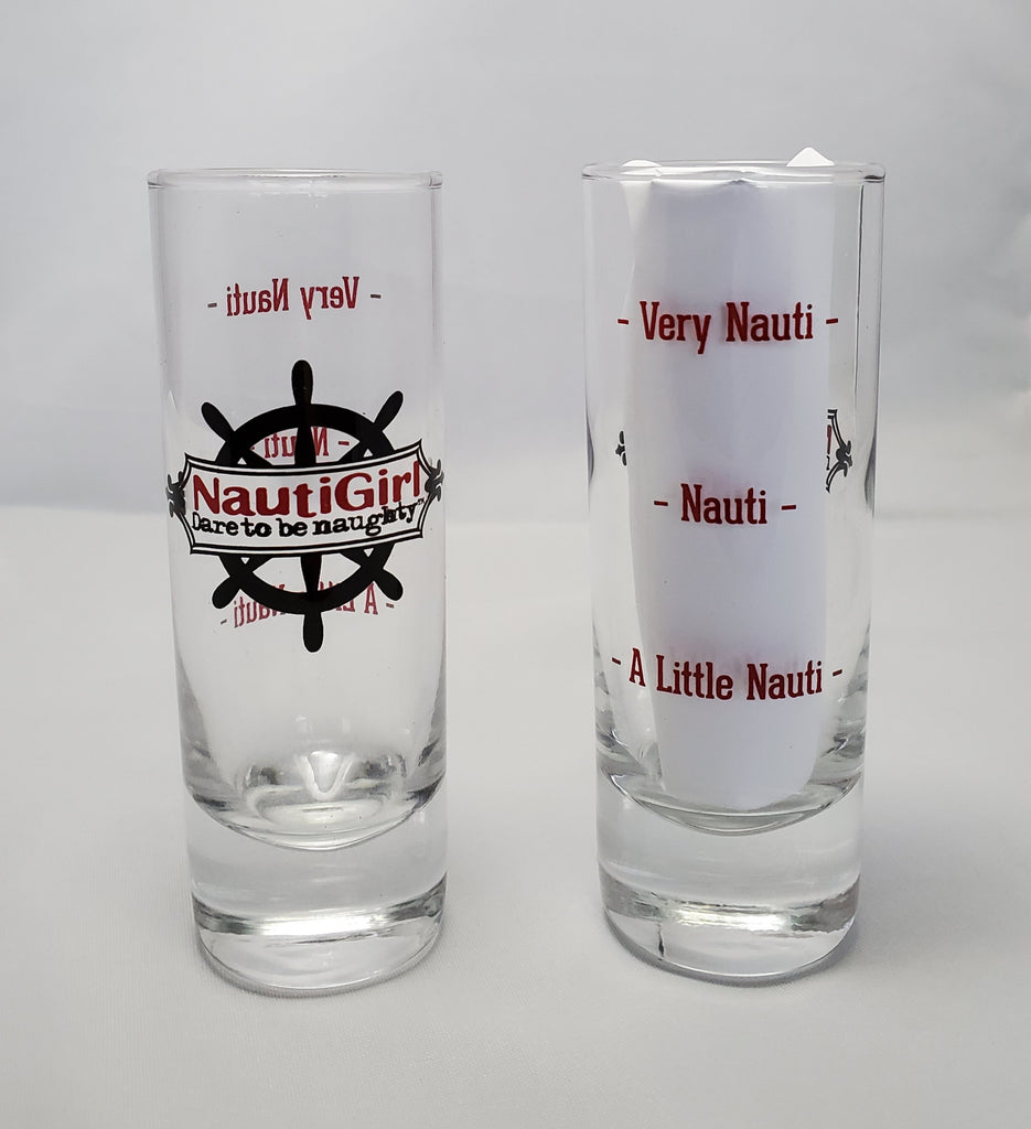 NautiGirl 2 oz Shot Glass